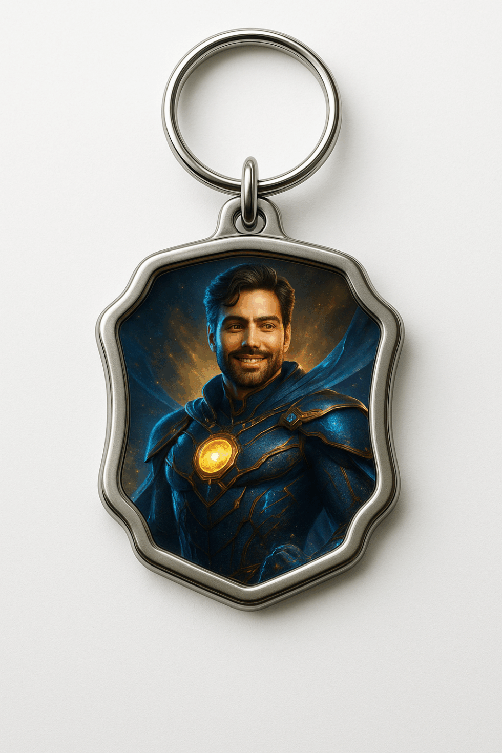 Chaveiro Personalizado - O Seu Próprio Super-Herói