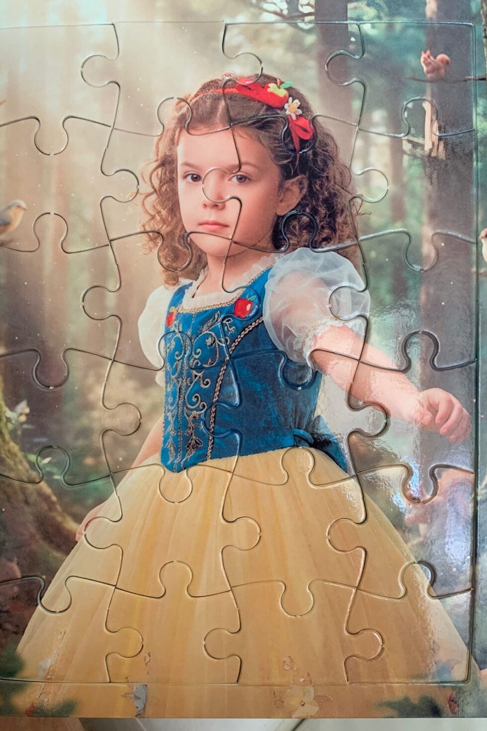 Quebra Cabeças Personalizado - Você como Branca de Neve