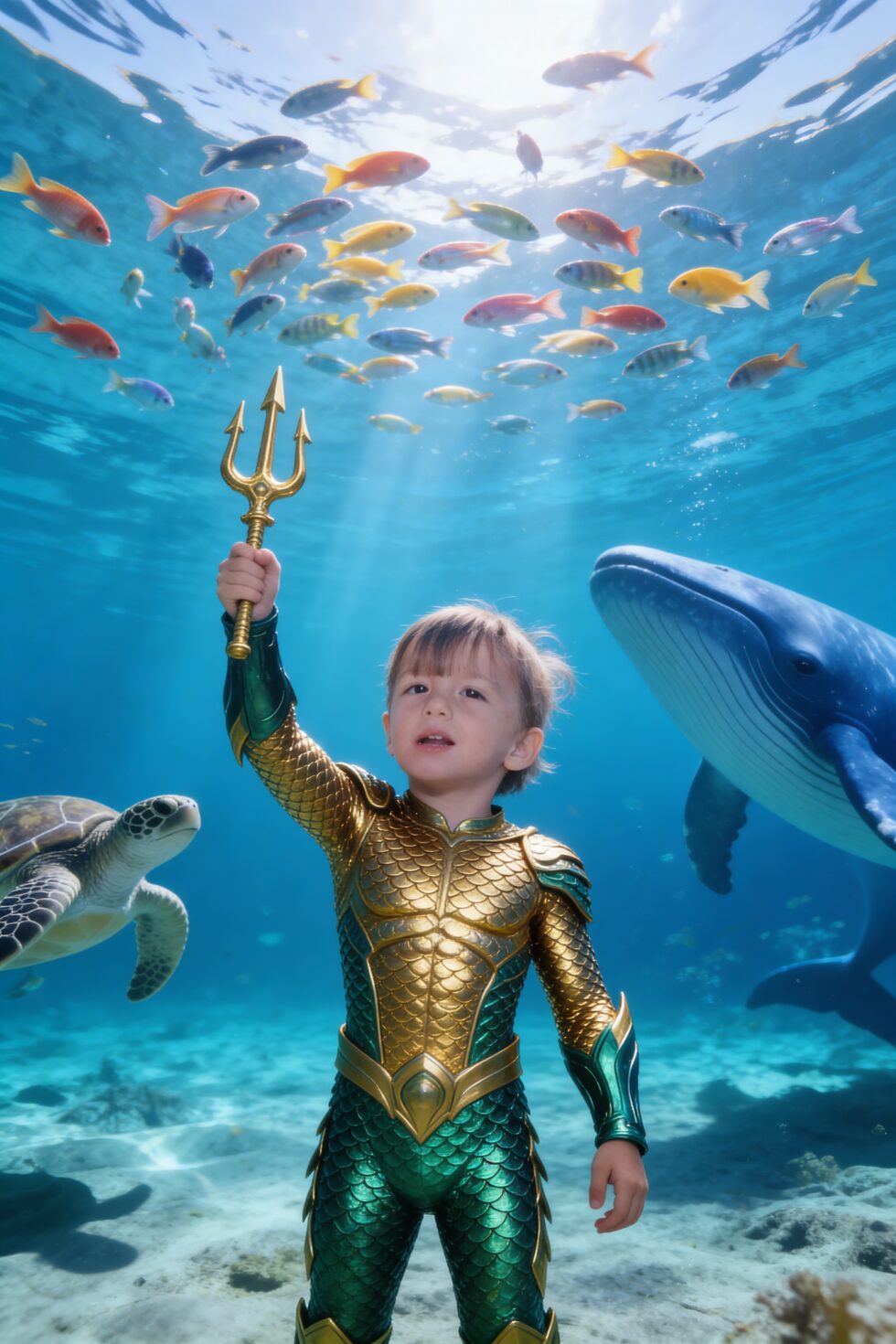 Quebra-Cabeça Personalizado - Você como Aquaman