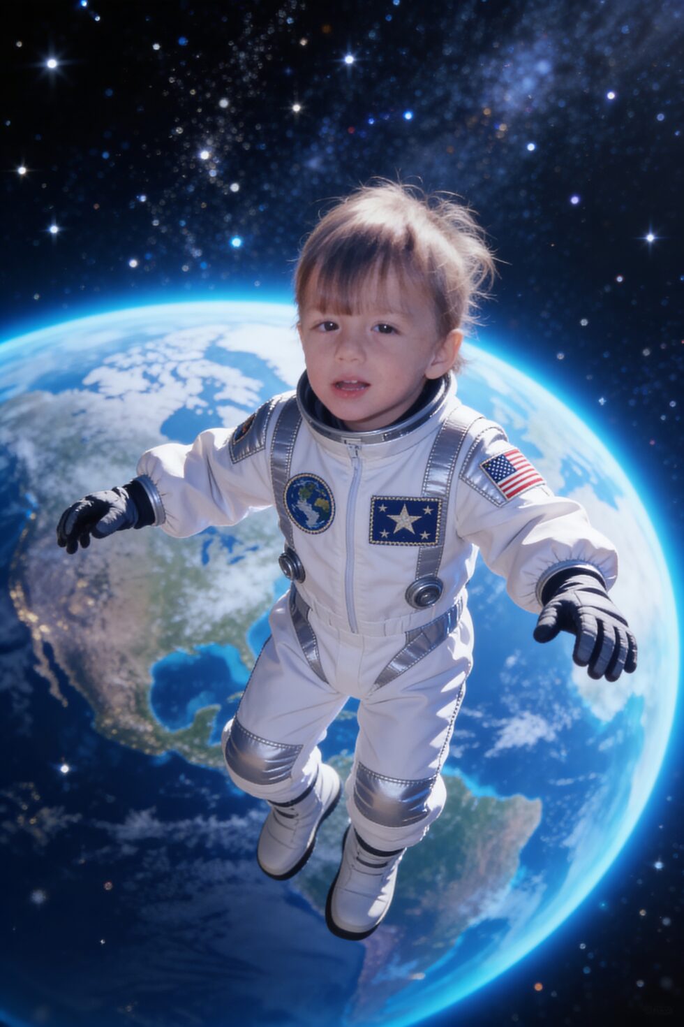 Quebra-Cabeça Personalizado - Você como Astronauta