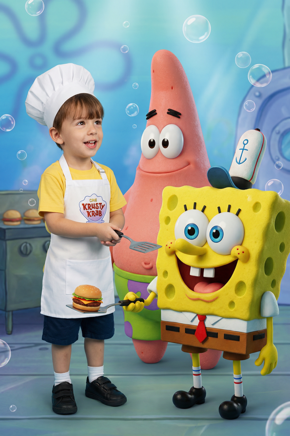 Quebra-Cabeça Personalizado - Você com Bob Esponja