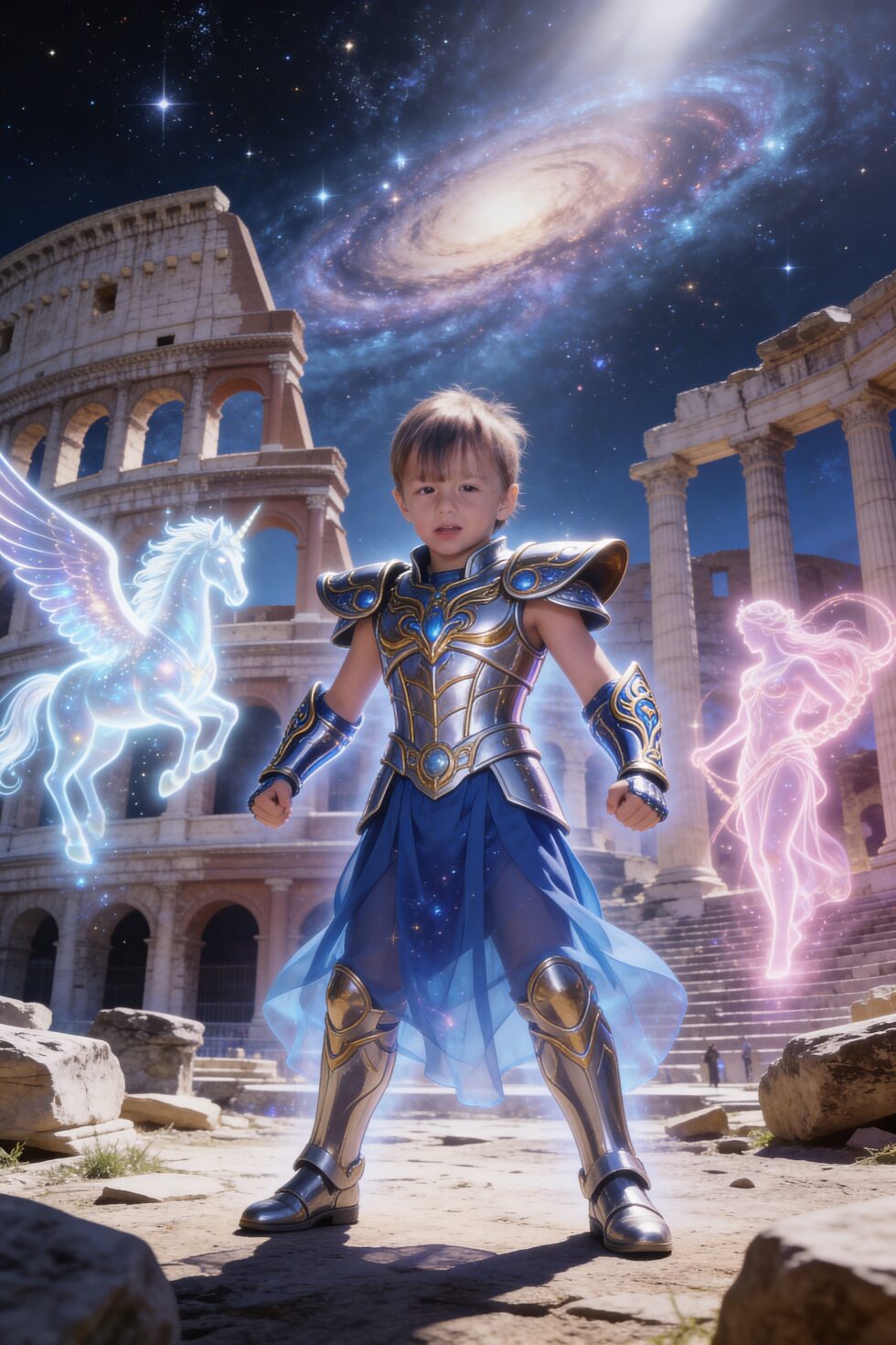 Quebra-Cabeça Personalizado - Você como Cavaleiro do Zodíaco