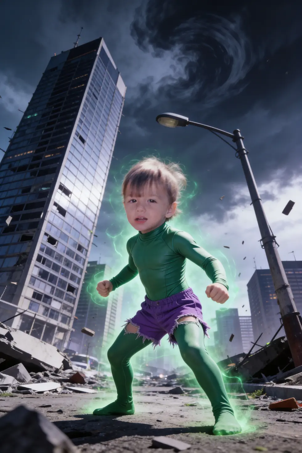 Quebra-Cabeça Personalizado - Você como Hulk