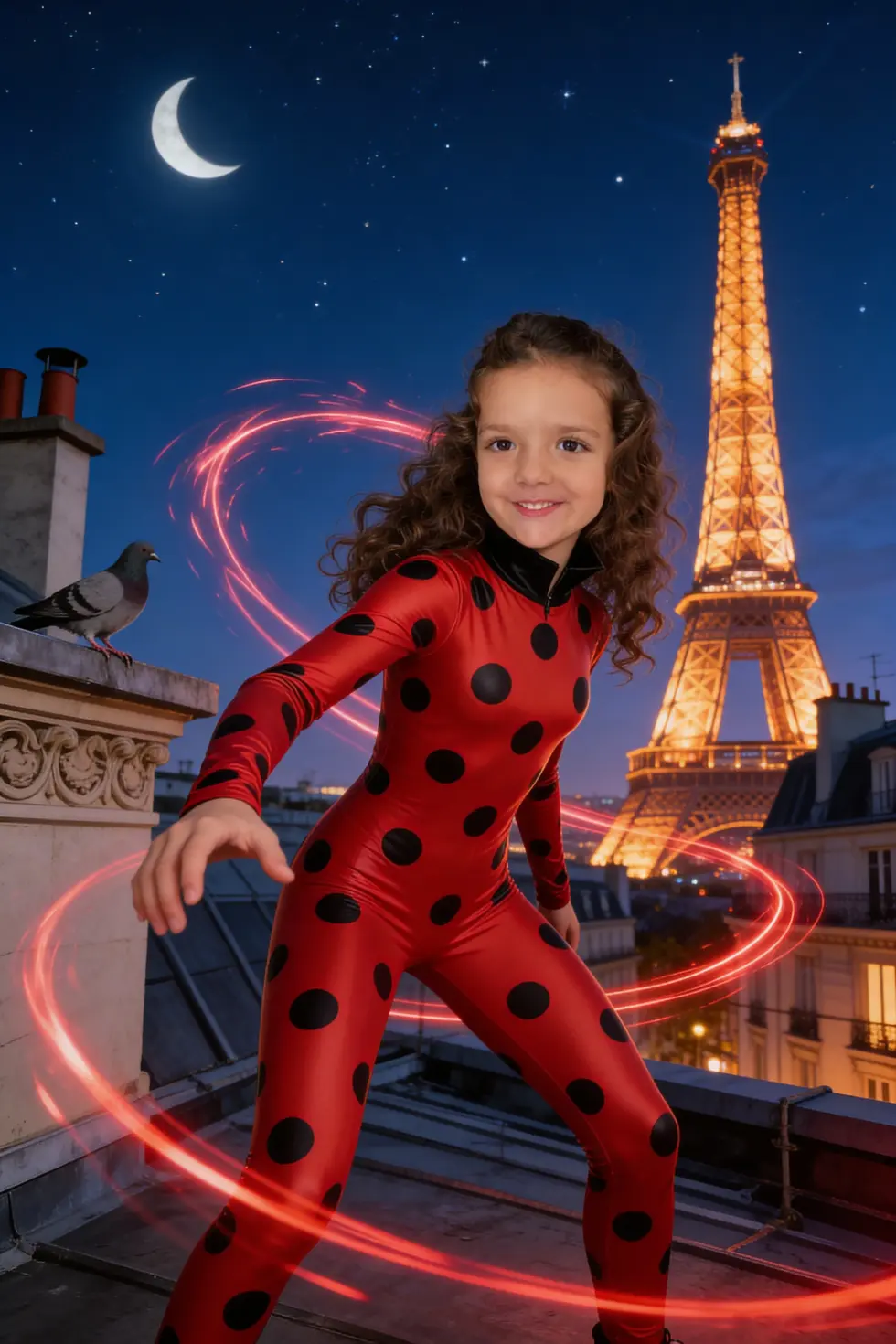 Quebra-Cabeça Personalizado - Você com o Miraculous Ladybug