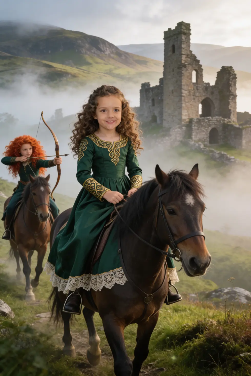 Quebra-Cabeça Personalizado - Você como Merida (Valente)