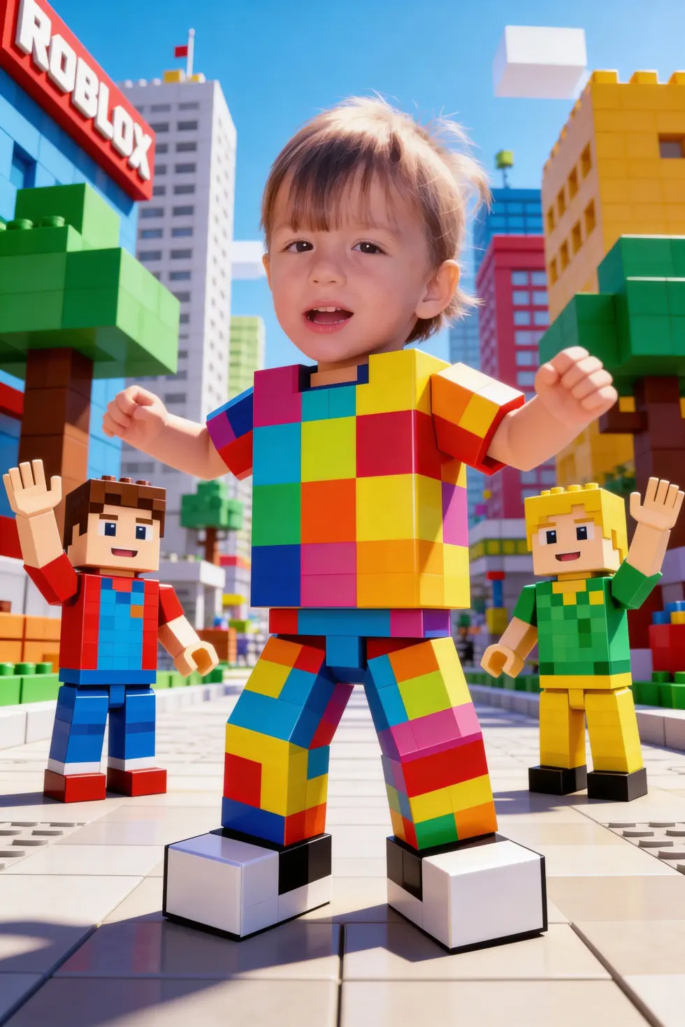 Quebra-Cabeça Personalizado - Você no Roblox