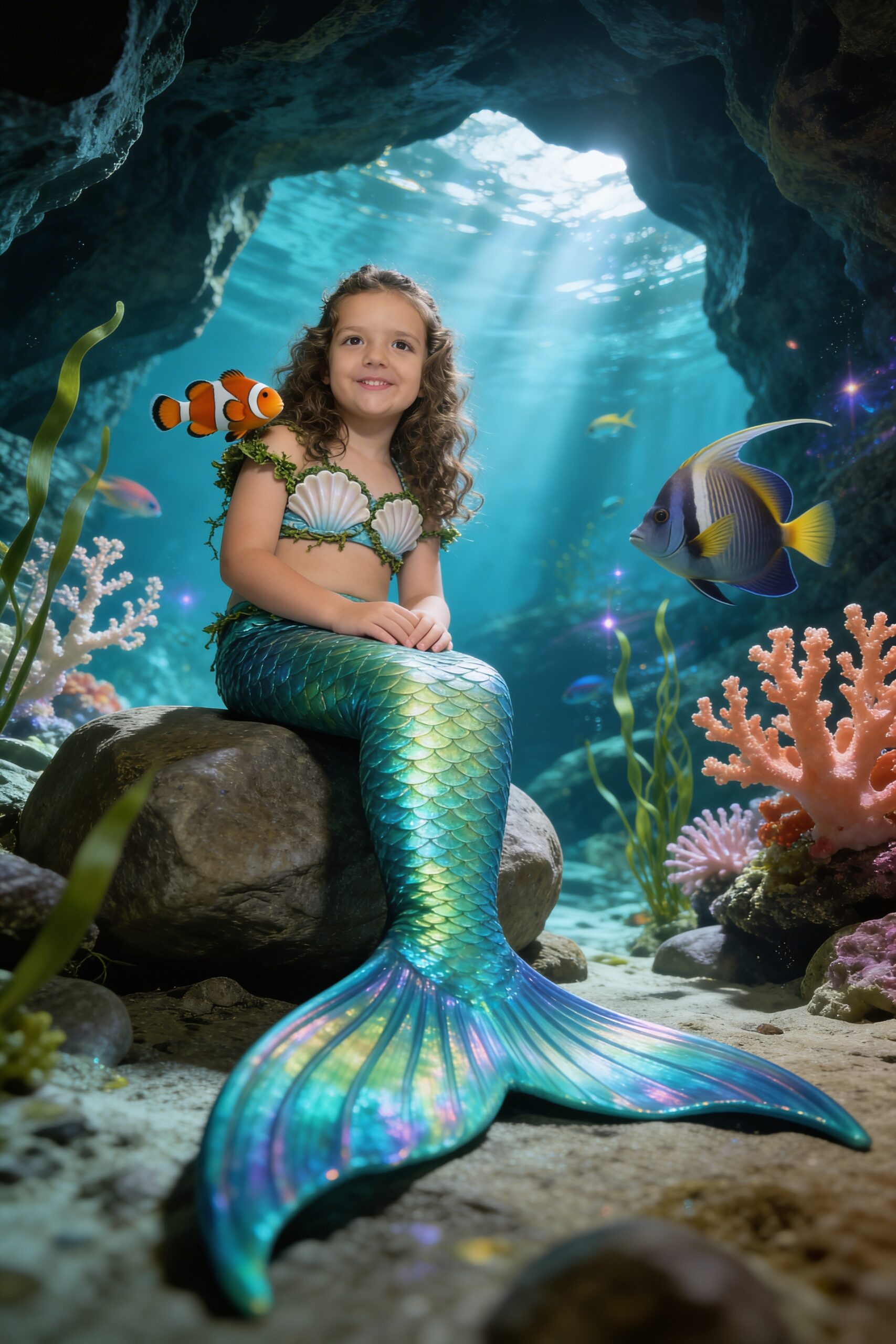 Quebra-Cabeça Personalizado - Você como Sereia