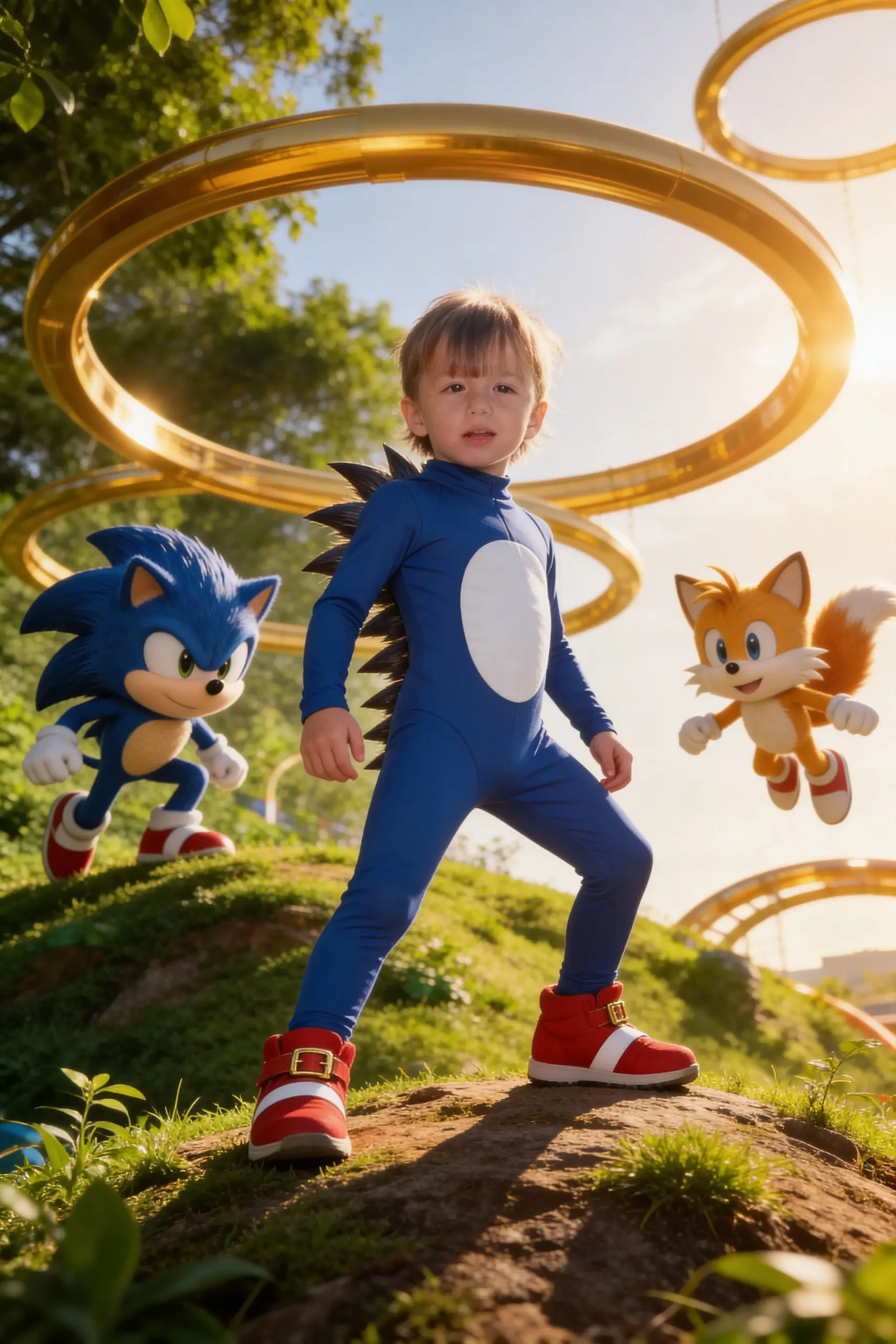 Quebra-Cabeça Personalizado - Você com o Sonic - Imagem 5