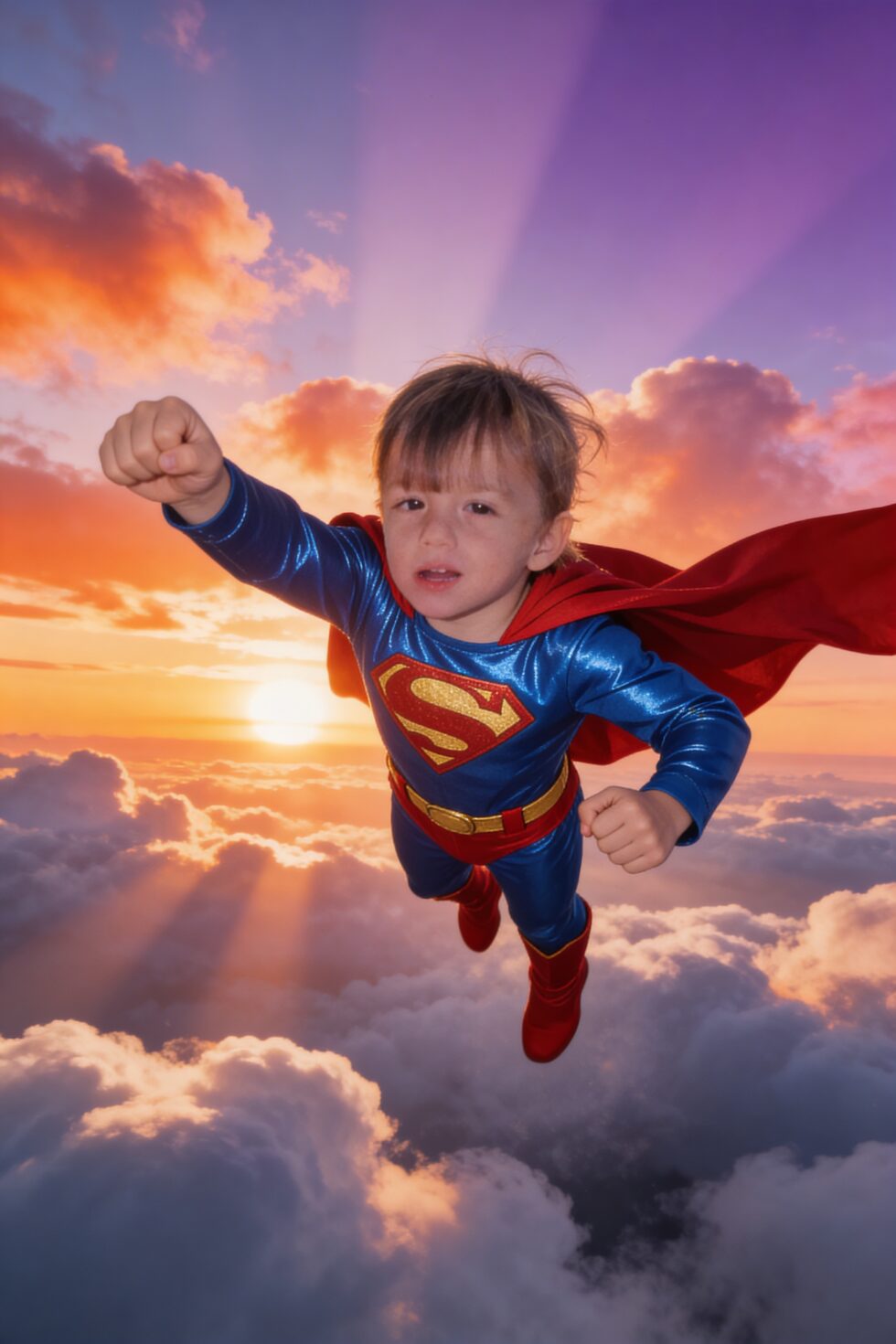 Quebra-Cabeça Personalizado - Você como Superman