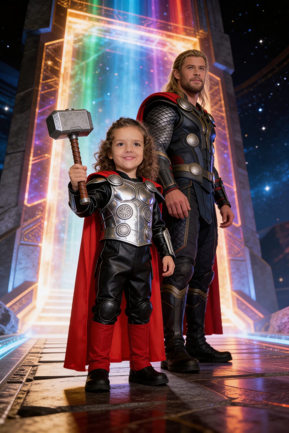 Quebra-Cabeça Personalizado - Você como Thor